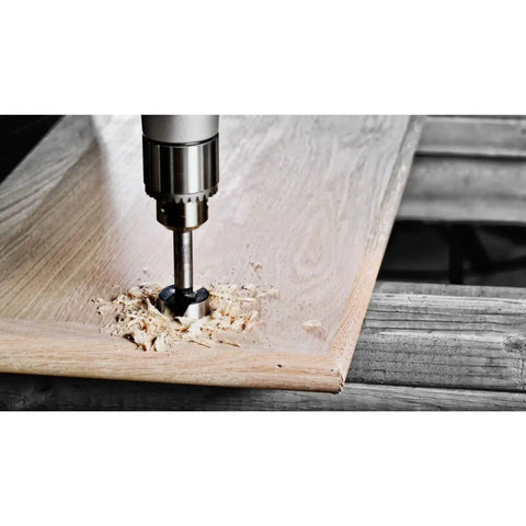 2 Inch Forstner Bit With Hardened Steel Body Delivers Ultra Sharp Spur For Precise Clean Flat Holes In Wood Steep Angled Cutting Edges