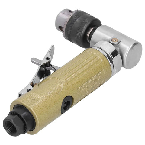 Powerful 25000 RPM Air Drill For Heavy Duty Tapping And Drilling In Auto Furniture And Hardware Maintenance With Rust Proof Coat, side view.