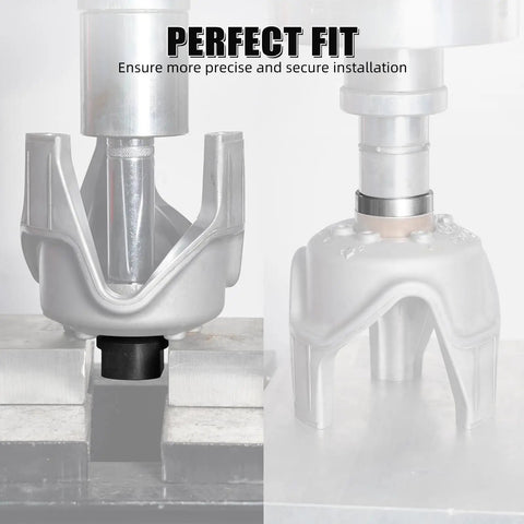 Straight Shooter No Sweat Heavy Duty Bearing Installation And Removal Tool Kit For X3 Side By Side Off Road Machinery Secondary Clutch Bushing Service Quick Fix Setup, showing perfect fit during installation.