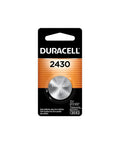 Cr2430 Lithium Coin Battery 3 Volt Cell Packs Heavy Duty Juice For Watch Key Fob Car Remote And Home Security Gadgets with packaging.