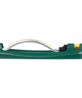 TurboTek 3200 Sq Ft Oscillating Sprinkler With 16 Rubber Nozzles QuickConnect Adapter And Infinity Turbo Drive for large yard coverage