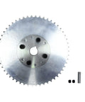 54 Tooth Sprocket And Hub Set For 1 Inch Axle Fits 40 41 And 420 Chain Mini Bike And Kart Applications Built Tough Steel With Key Stock And Mounting Hardware