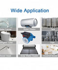 Wide application of No Fuss 3Speed Hot Water Circulation Pump 93 Watt 110V Recirculator for various plumbing and heating systems.