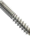 Heavy Duty Stainless Steel Hanger Bolt showing dual thread design, ideal for secure wood to metal joints. Perfect for DIY projects.