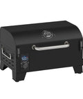 Table Top Wood Pellet Grill With Flame Broiler For Direct Searing Up To 1000°F, 7 Lb Hopper, All Natural Hardwood Pellets Fueled