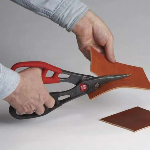 All Purpose Snip For Vinyl Siding Aluminum Trim Coil Vinyl Flooring Carpeting Leather And Landscaping Edging cutting leather sample