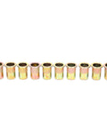 100-Piece M10 Zinc Plated Carbon Steel Rivet Nut Kit for Metal Plates and Pipes, multiple galvanized nutserts in a row