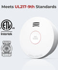 10 Year Battery Smoke Detectors 4 Pack No More Battery Changes With Photoelectric Sensor And Test Silence Button LED Indicator Lights For Home Safety Fire Alarm System Easy Install Superior Early Warning For Family, UL217-9th certified detector
