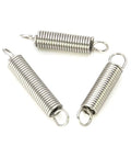 Top Tier 10 Pc Super Dual Hook Extension Springs Made For Heavy Duty Use Wire Size.6mm By 8mm Outer Diameter visible in a group.