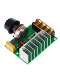 Rock Solid 4000W Voltage Stabilizer And Regulator For Home Workshop, PCB board with knob and heatsink