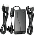 Premium Fesasn 29V2A Electric Power Adapter For Extend Ergo Sealy Ease Serta Adjustable Bed Frame with three cables.