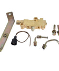 Disc Brake Proportioning Valve Combo Kit With Mounting Bracket For Classic Muscle Cars Includes Nine Sixteenth And One Half Inch Hard Lines