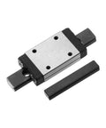 50mm Linear Sliding Rail Guide With MGN7H Carriage Block for Mini CNC Engraving Machines and 3D Printers, black metal, DIY compact