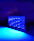 Heavy Duty Led Uv Curing Lamp 365Nm 5600W For Resin Soldering And Circuit Boards Cool light source shining with blue light.