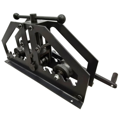 Dinenovate Tr-60 Manual Pipe Bender For 1-50 Inch Round Tube, heavy-duty hydraulic tool with quick-change lower roller