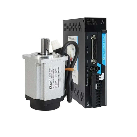 220V AC Servo Starter Kit With 1.8KW Brake, 80 110 130mm Flange Industrial Servo Motors, 23Bit Absolute Encoder, Multi Pulse 23Bit