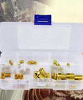 Beefy 302 Type Carbon Steel Self Tapping Thread Inserts Kit 60 Pieces High Strength Wear Resistant Threaded Inserts For Auto And Machinery Includes Multiple Sizes in plastic case