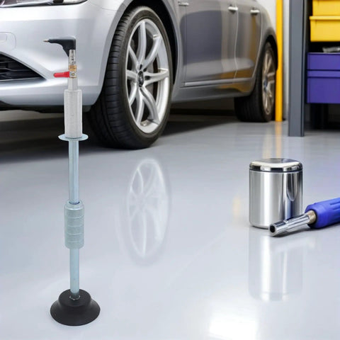 Suction Cup Dent Puller Tool 120mm Carbon Steel With Rubber Pad For Auto Body Repair And Car Dent Removal Beast Air Pneumatic Puller Kit For Metal Panels on car dent
