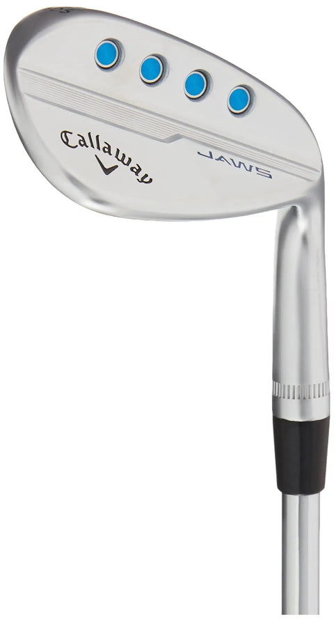 Md5 Jaws Wedge 56 Degree Right Hand S Grind 10 Degree Bounce Steel Shaft Chrome 2022 Model for Spin Control and Quick Stops on Greens