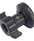 Tie Down Locking Handle Short Threaded Knob For Manfrotto Tripod Video Fluid Head Bowl Adapter 3/8-16, plastic build, side view