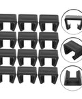 12 Piece Rattan Furniture Clips Set For Wicker Chairs And Sofas Outdoor Patio Clamps Easy Install Fasteners displayed on white background