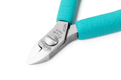 Four And A Quarter Inch Magic Diagonal Small Head Cutter With Full Flush Cut For Micro Precision Blue And Silver Finish