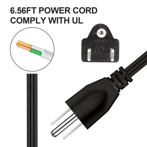 6.56ft power cord UL certified for Mountable USB C Power Strip With Recessed Desk Installation 20W Fast Charge 4 Outlets And 3 USB Ports