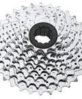 9 Speed 11 to 28 Tooth Cassette for Shimano and SRAM Drivetrains Chrome Silver Finish Lightweight About 250 Grams