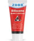 Front view of 1 oz Silicone Brake Grease For Caliper Guide Pins High Temperature Waterproof Lubricant tube
