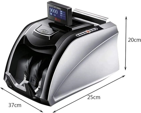Boss Level Money Counter With UV MG Counterfeit Detection, this multi-currency cash counting machine features a digital display.