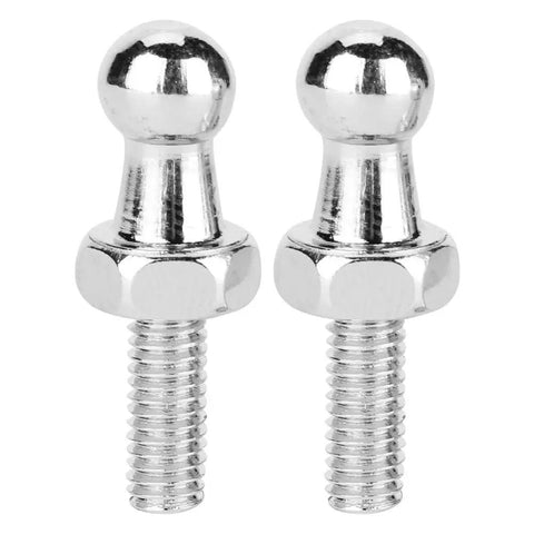 Two Pack CNC Aluminum Ball Stud Bolt 8mm Ball Stud For Gas Struts Bonnet Lifters Beefed Up Wear Resistant Stable Performance M6 Thread