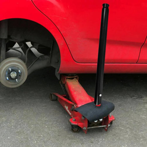 2 Pcs Floor Jack Handle Replacement Hydraulic Pole Lever For 3 Ton Floor Jack With Ergonomic Grip lifting red vehicle