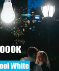 No-Fuss Dusk To Dawn Outdoor LED Bulbs 12W 6000K Cool White With Photocell Sensor Auto On Off for porch or garage nighttime use