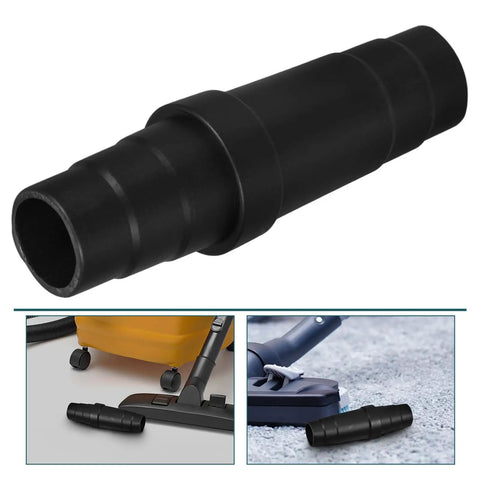 Beaupretty Universal Vacuum Hose Adapter For Cleaners, PVC Construction, black adapter, connects wet vac to hose.