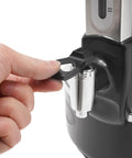 Close-up of tap handle on Commercial Electric Hot Water Dispenser 2200W Stainless Steel Boiler, 3.4 Gal Capacity