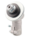Bevel Gear Replacement Gear Head For Trimmers Fits 128 LX 128LD 128LDX 125L 125LD 125R 125RJ, silver metal and black components