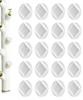 Tower Pipe Cap Kit For Hydroponics With Snap Fit Connector Leak Proof Water Line Protection And Plant Spacing Inserts Multi Pack