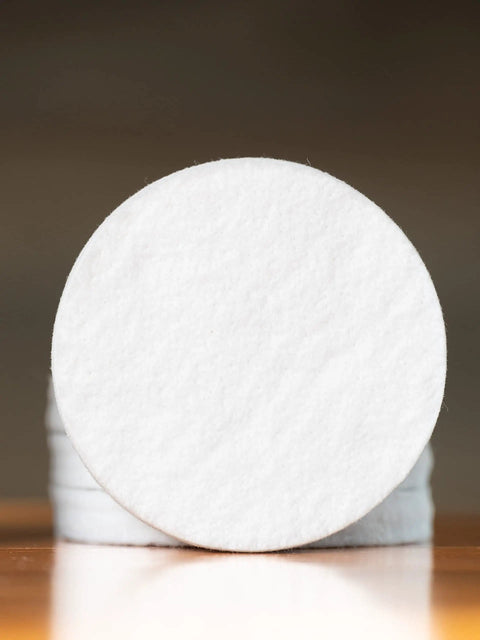 Replacement Cold Brew Filters 2 Pack For Home Coffee And Tea Makers stacked on wooden surface