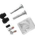 Top Tier Front Brake Caliper Guide Pin Kit With Heavy Duty Metal Slider Pins And Smooth Bushings For MK7 Service 2008 To 2022 OEM Match Replaces Part Numbers Like 113-1426X And D7110C So You Can Fix That Squeaky Rattling Noise And Keep Your Ride Safe On, front brake guide pins and bushings set