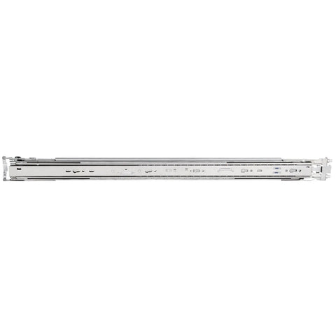 No-Fuss Tool-Less Ball Bearing Sliding Rail Kit for Rackmount Chassis, left rail, 23.5-36.5 inches, side view