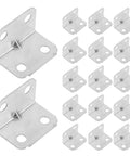 Beefy L Shaped Brackets Made From Cold Rolled Steel Corner Braces 90 Degree Right Angle Furniture Connector for Bed Frames, Shelves