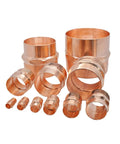 Heavy Duty Copper Garden Hose Connector Set One Quarter Inch To One Inch BSP Male Butt Weld Cup Fittings in various sizes