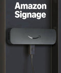 4K Digital Signage Stick For Businesses With No Tech Skills Needed, Unattended Kiosk Mode, Plug And Play Media Player on wall