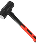 4 Pound Sledge Hammer With Steel Head And 12 Inch Fiberglass Handle Shock Resistant Drop Forged Construction Corrosion Resistant