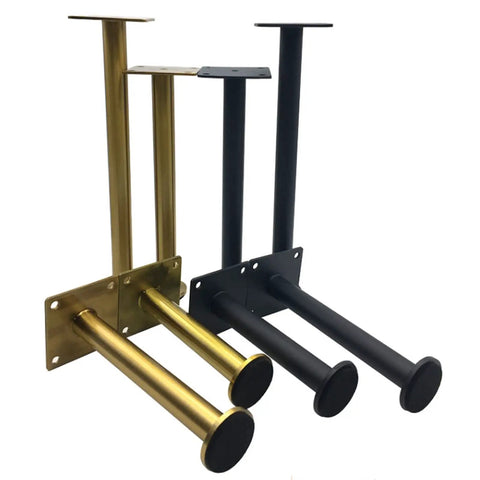 Adjustable 23.6 Inch Stainless Steel Furniture Legs Set Of 4 With Gold Finish Durable Replacement Legs for sofa table