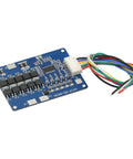 Badass 5S BMS Protection Board For 18650 Lithium Battery Pack Featuring Built In Balance Circuit 30 Amp Continuous Draw And 45 Amp Peak Surge For 21 Volt Systems with wires, 70x50x7mm size.