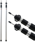 Two Pack Adjustable Tarp Poles Aluminum Telescoping Rods for Camping, Backpacking and Hiking, lightweight and wind resistant