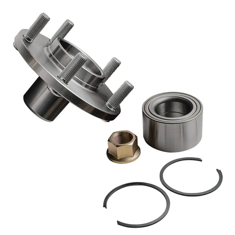 Front Wheel Hub Bearing Assembly for Nissan Altima 02-06 3.5L V6, Maxima 00-08, Infiniti I30 00-01, I35 02-04 5 Lug Direct Fit Hub Kit
