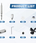 RC Boat Drive Shaft Kit With Four Propellers And Coupling Joint For DIY Watercraft, 19.5 cm Shaft, product list display