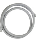 Gray Genuine OEM Washer Drain Hose 5214FR3188G Replacement Part coiled, easy install, durable for LG washers, prevents leaks.
